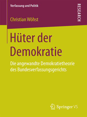 cover image of Hüter der Demokratie